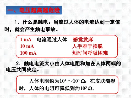 人教版九年级物理第十九章生活用电第三节安全用电(共22张PPT)