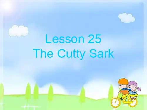 新概念英语3-Lesson-25-The-Cutty-Sark