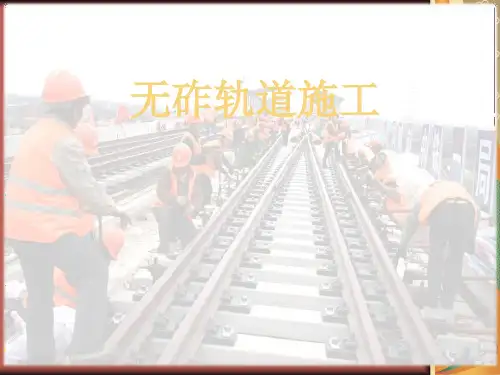 无砟轨道道岔施工讲解