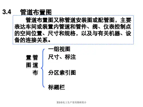 第3章化工生产常用图样简介