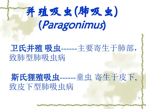 肺吸虫
