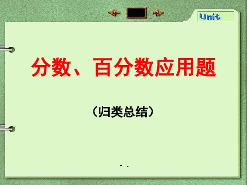 《分数、百分数应用题》认识百分数PPT课件