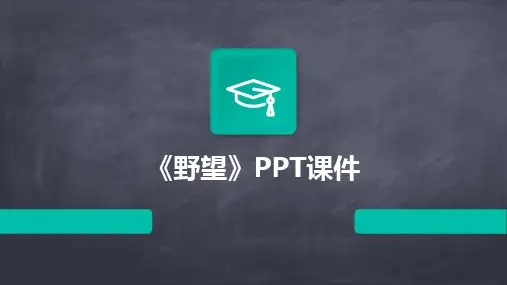 2024《野望》PPT课件