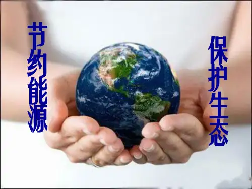 《生态环保节约能源》PPT课件