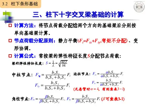 基础工程-赵明华-第三章-柱下条形基础、筏形和箱型基础-3