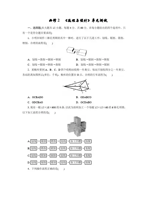 《流程与设计》单元测试