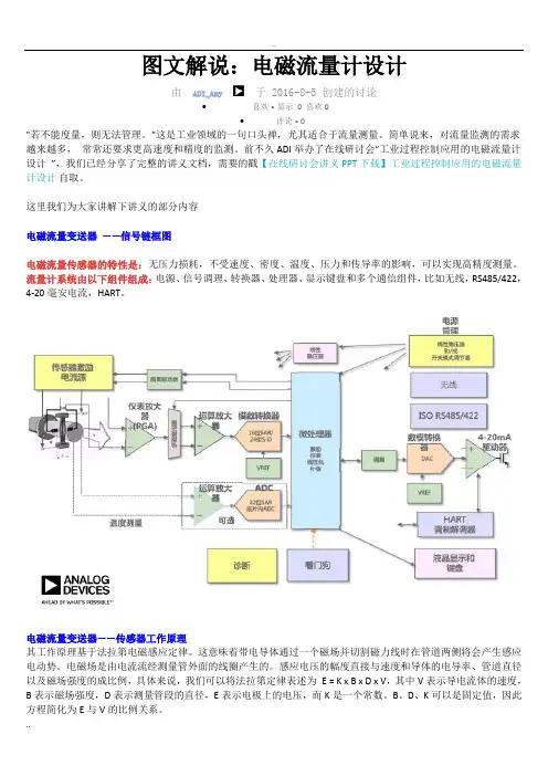 图文解说：电磁流量计设计