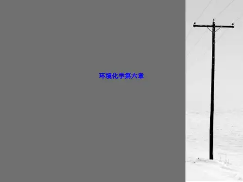 环境化学第六章 ln