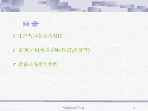 现场管理图例篇课件