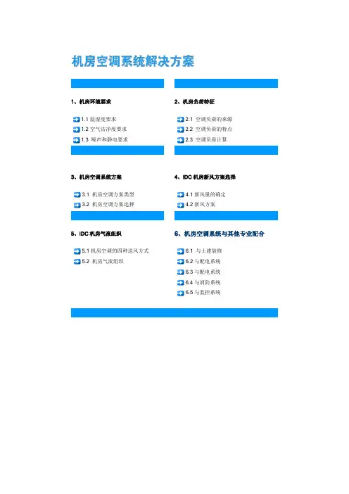 机房环境要求