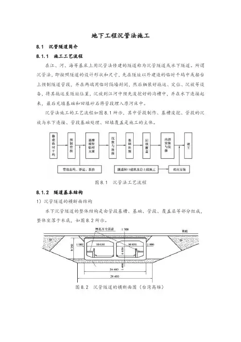 地下工程沉管法施工