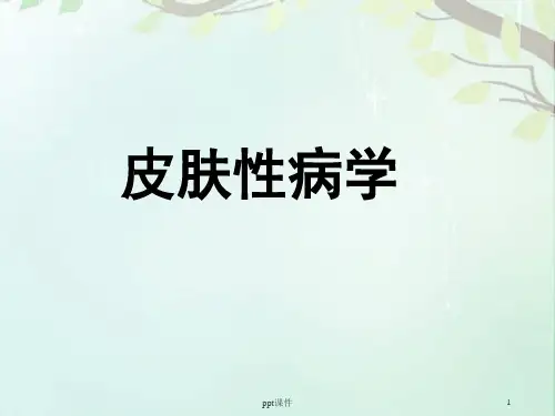 皮肤性病学  ppt课件
