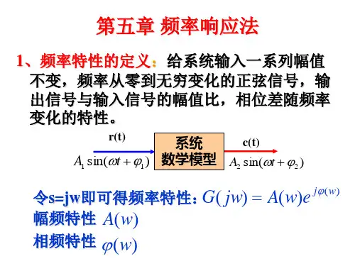 自动控制原理：第五章 频率响应法 (2)