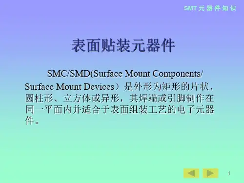 SMT 元器件知识-PPT课件