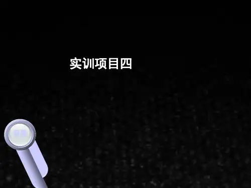 《仓储与配送实务(第二版)》课件实训项目四 (3)