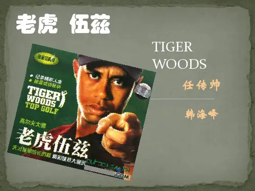 tiger woods 老虎伍兹 ppt