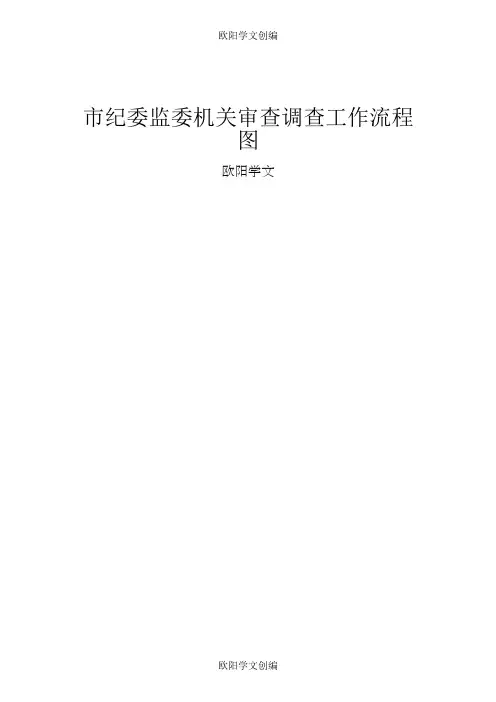 7个流程图+审查调查工作事项一览表