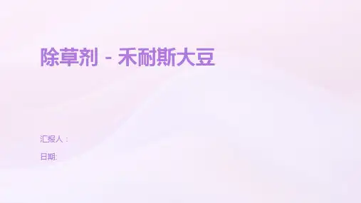 除草剂-禾耐斯大豆
