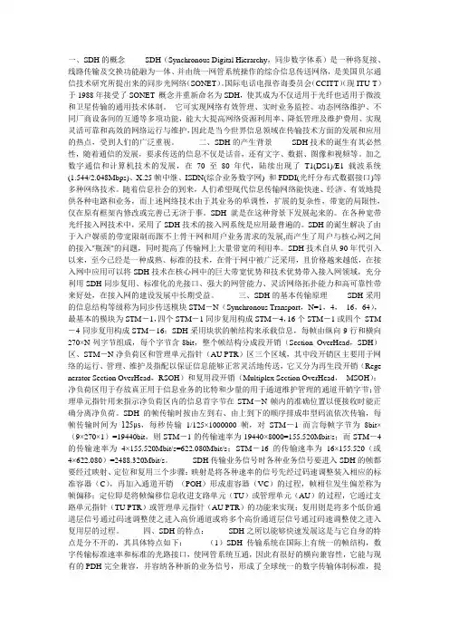 SDH自愈环
