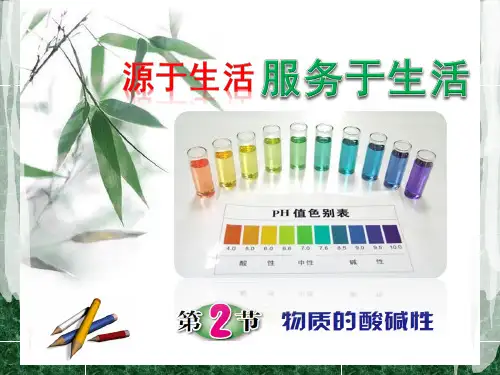 第2节物质的酸碱性PPT课件(初中科学)