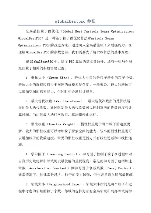 globalbestpso参数