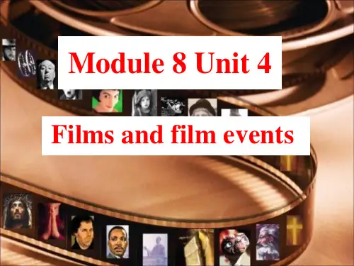 译林英语选修八Unit4Project(共32张PPT)(1)
