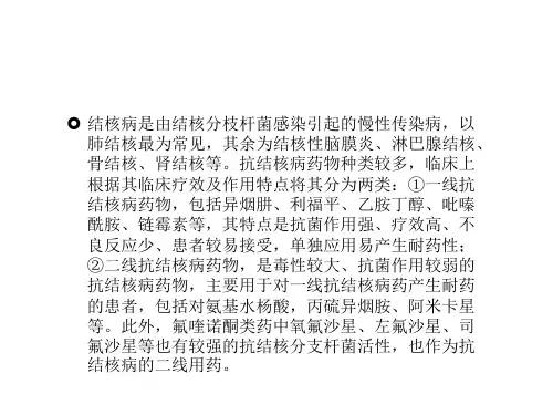 抗结核病药
