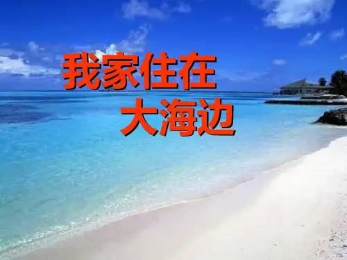 《我家住在大海边》PPT课件三