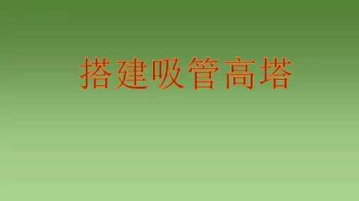 小学科学(教科版)《建高塔》课件-PPT1