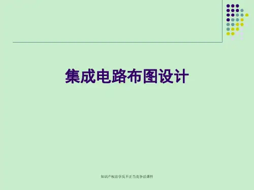 知识产权法学反不正当竞争法课件