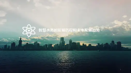 智慧水务的发展历程和未来发展趋势课件