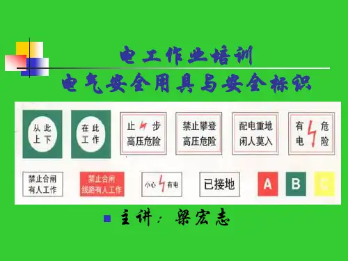 安全器具与标识(PPT36页)