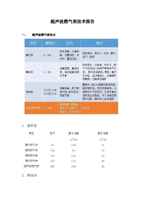 燃气表报告