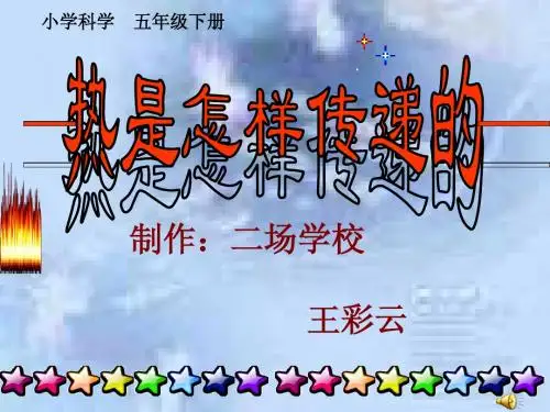 《热是怎样传递的》课件[1]