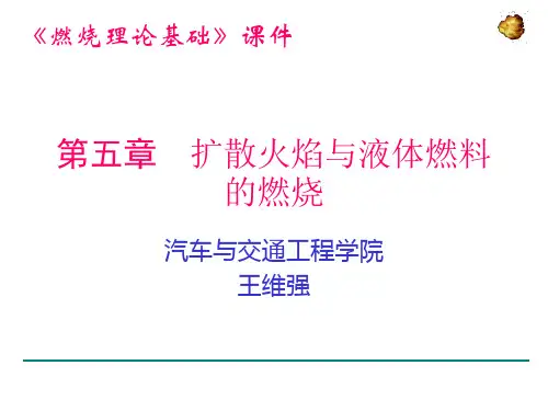 燃烧理论基础第五章