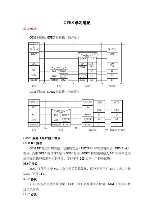 GPRS学习笔记