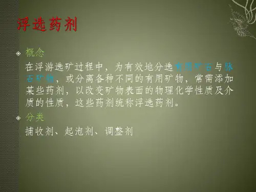 2016-09-21浮选药剂