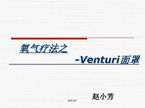 氧疗 文丘里面罩