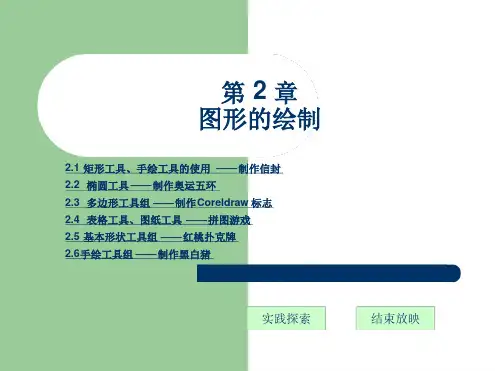 完整版CorelDRAW X4平面设计基础教程共10个 第2章图形的绘制