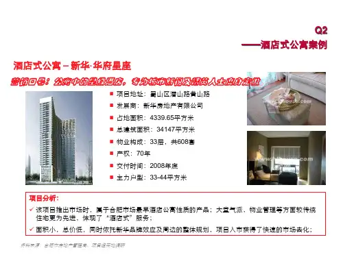 戴德梁行房地产项目前期策划项目定位及营销思路