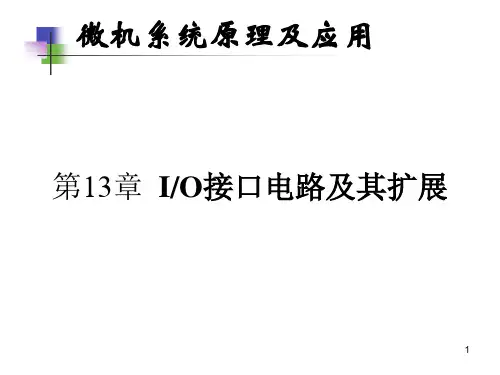 IO接口电路及其扩展