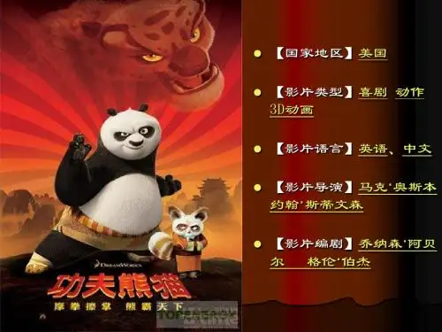 《功夫熊猫》电影介绍