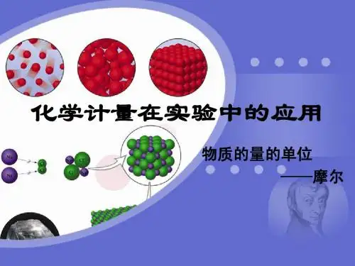 【化学】1.2.1物质的量的单位