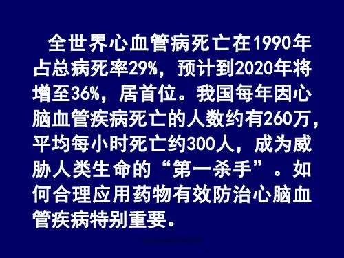 心血管药物合理用药课件