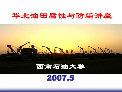 第四讲  结垢与防垢-修改