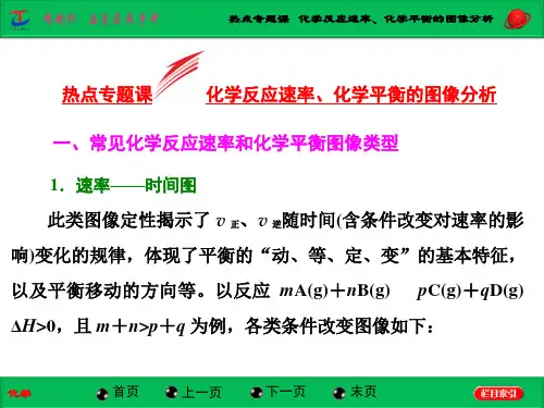 化学反应速率、化学平衡的图像分析(共21张PPT)