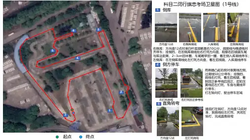 科目二闵行旗忠考场路线图