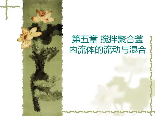 第五章 搅拌聚合釜内流体的流动与混合2