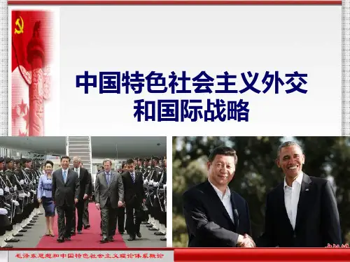 毛概 中国外交和国际战略 专题