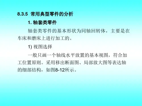 四类零件图分析